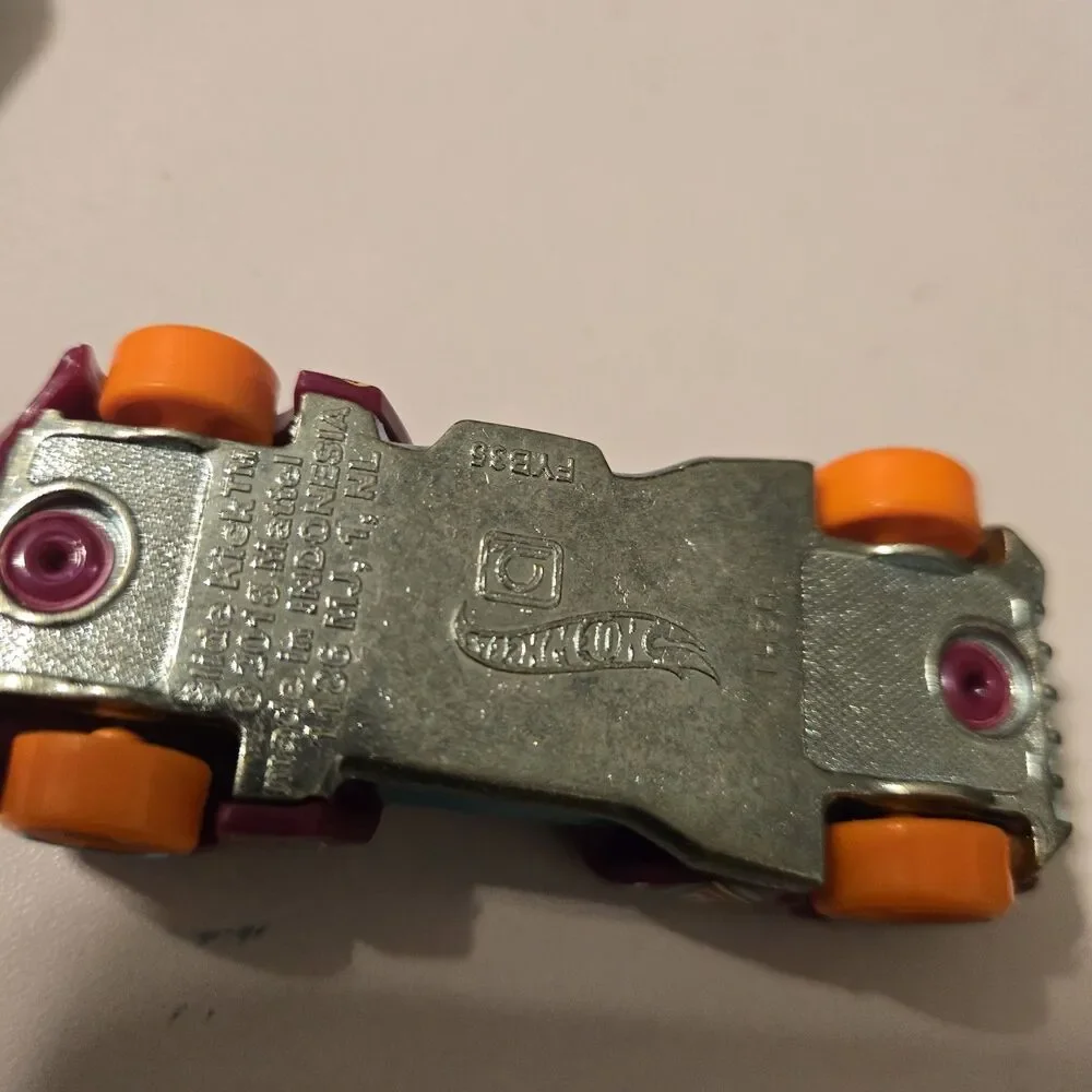 Hot Wheels 2018 Purple Side Kick Made in Indonesia MJ, 1, NL FYB35 Rare  Loose